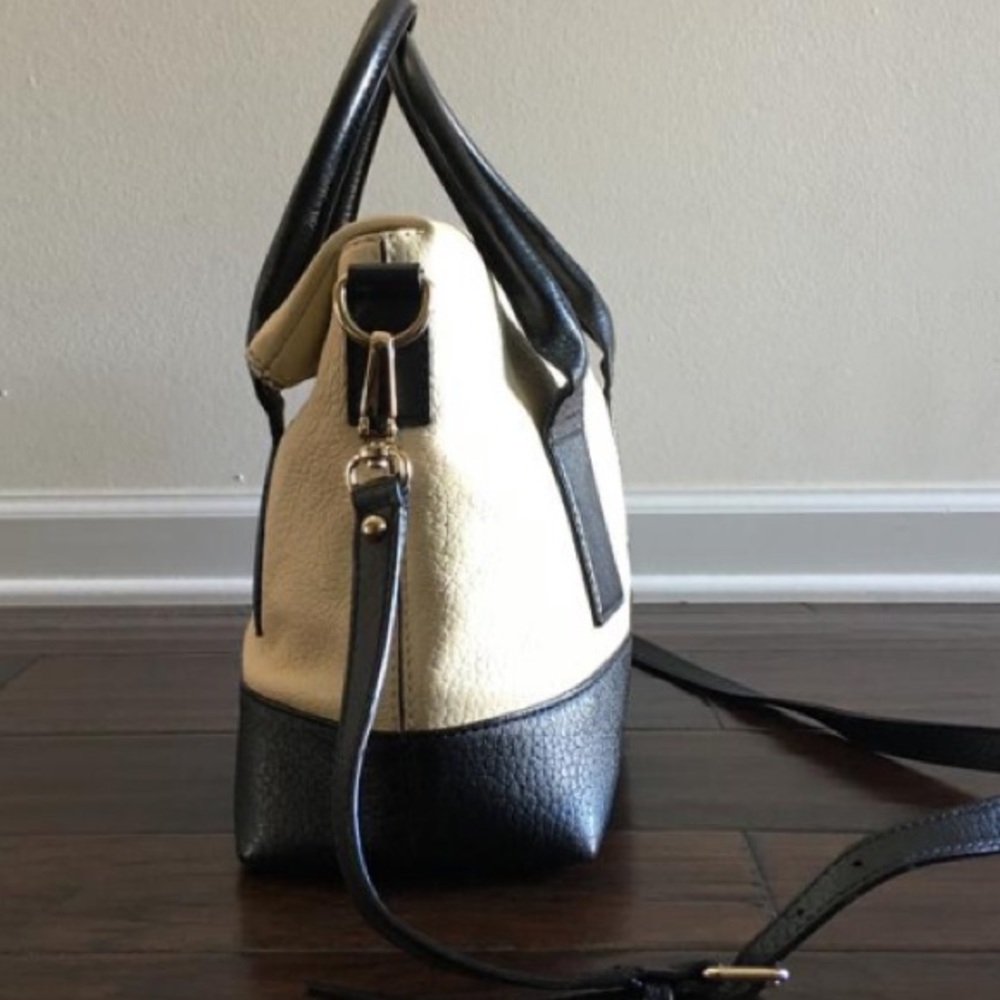 New York Pebbled Satchel/Crossbody Bag - Picture 4 of 11